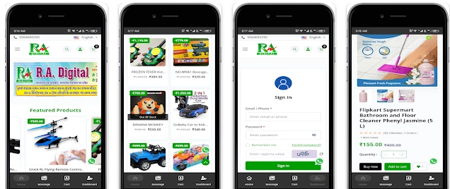 R.A. Digital Ecommerce
